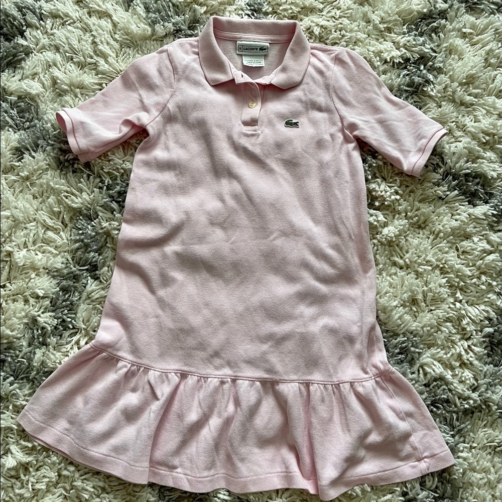 Girls Lacoste Polo Dress